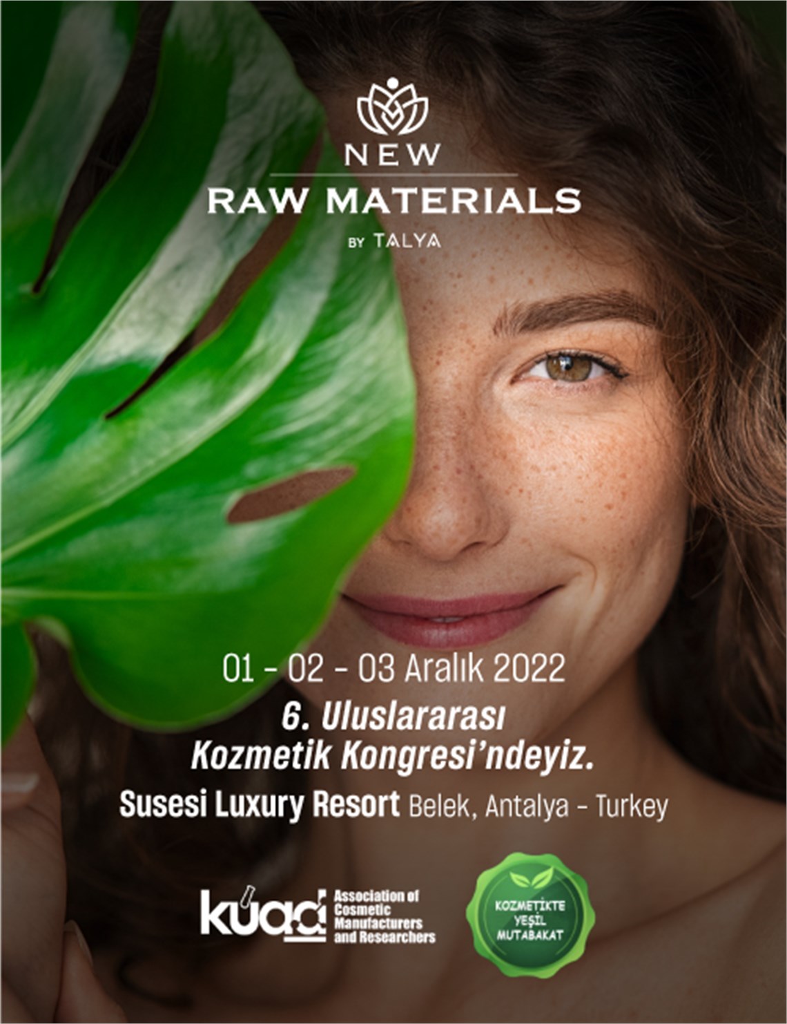 Talya-New Raw Materials olarak 6.Uluslararası Kozmetik Kongresi